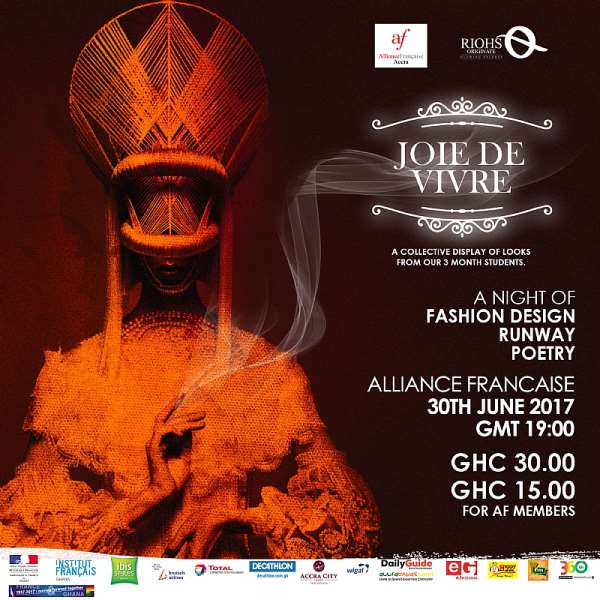 Fashion Schools In Ghana: Riohs Originate Hosts Fashion Festival 'JOIE DE VIVRE' At Alliance Française
