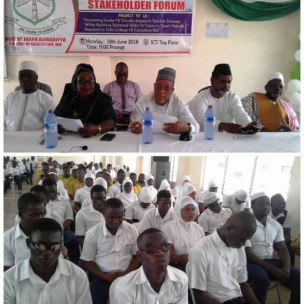 NJA College Of Education Increases Intake Of Visually Impaired Students