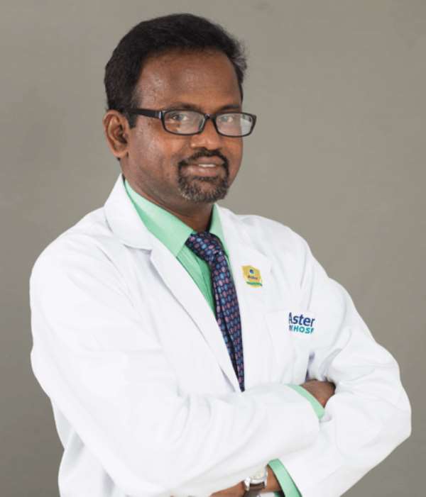 Dr. Chinnadurai R., Lead Consultant – Critical Care, Aster RV Hospital