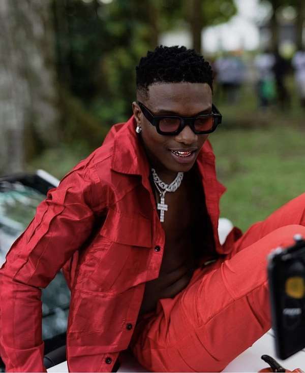 Wizkid's ‘Essence’ debuts at number 82 on the Hot 100, a first for any homegrown Nigerian artist.(Photo by Chantal Azari)