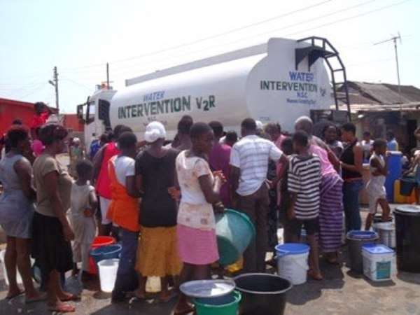 GWCL Deploys 30 Tankers To Adabraka Over Water Shortage