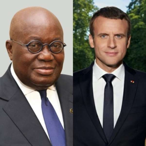 Akufo Addo Really Barked At Emanuel Macron