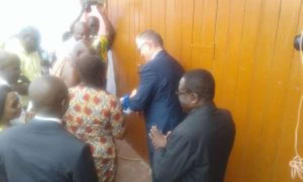 Fan Milk Ghana Unvels Plastics Sorting Centre