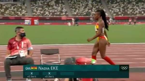 Tokyo 2020: Unilez Takyi places 8th in 50 meters freestyle heat 5 as Nadia Eke fails in triple jump
