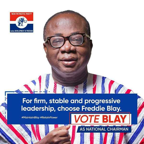 NPP Polls: Freddie Blay's contributions, loyalty to NPP victory in 2016 better Mpiani - Razak Opoku