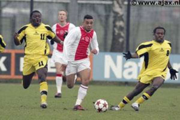 Ajax Beat Black Stars