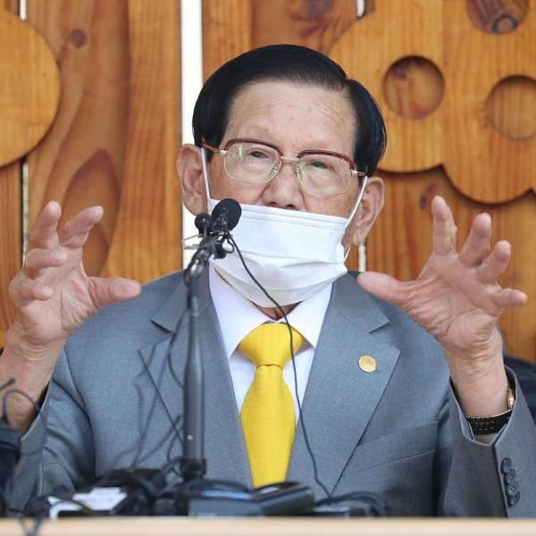 Leader of Shincheonji Church of Jesus, Mr. Lee Man-Hee
