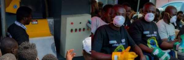 Green Advocacy launches Scrap Wire Recycling Machine