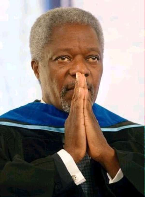 Will U.S. Push Kofi Out The Door?
