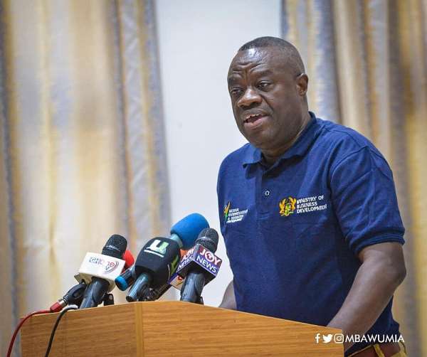 Minister for Business Development, Dr Ibrahim Awal Mohammed