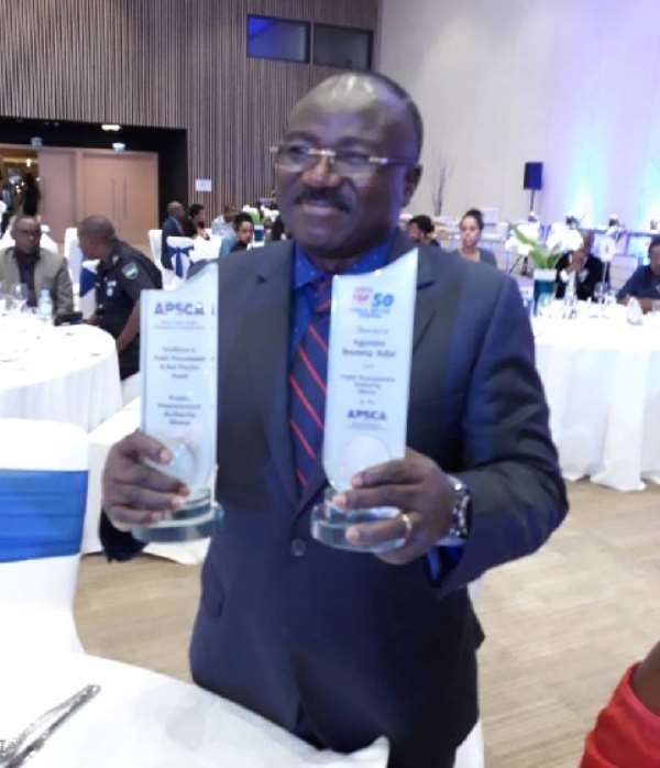 A.B. Adjei, the CEO of Public Procurement Authority (PPA)