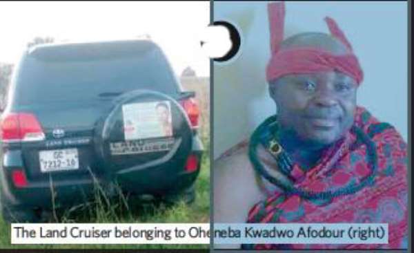 Asamponhene Suspect Killers Had Matches, Petrol