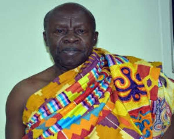 Ogyeahoho Yaw Gyebi, Paramount Chief of the Sefwi Bekwai Traditional Area
