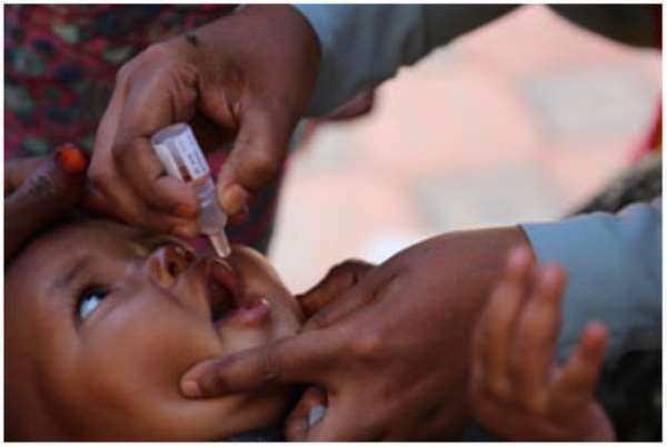 Volta: 380,000 Kids To Receive Polio Vaccination