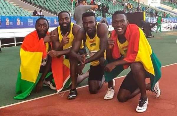 Ghana Men’s 4x100m Relay Team For World Championships Doha 2019