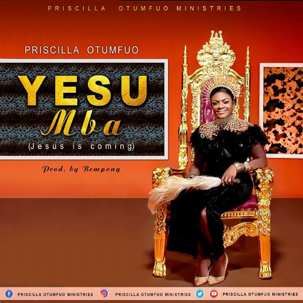 Gospel Musician Priscilla Otumfuo Premieres 'Yesu Mba' Official Video