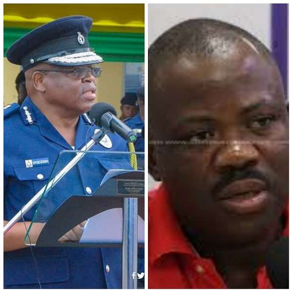 NDC'S Joshua Hamidu Akamba Schooled IGP, Mr. James Oppong Boanuh On Police Responsibilities