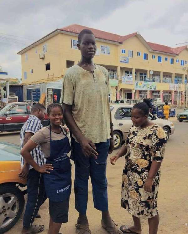 Tallest man in Volta gets ambassadorial contract