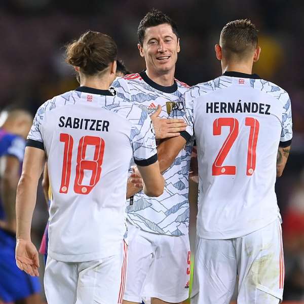 UCL: Lewandowski strike twice as Bayern Munich hammer Barcelona at Camp Nou