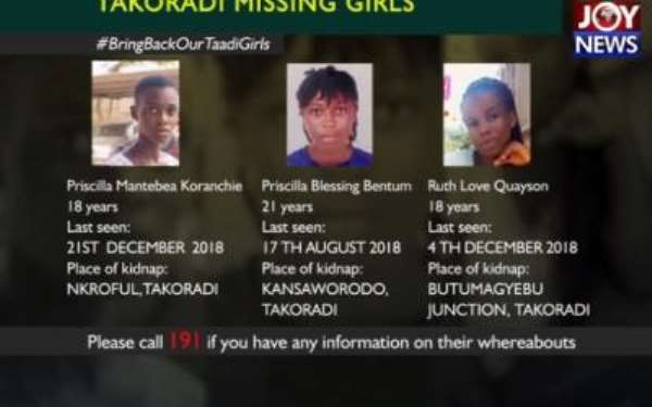 Takoradi Missing Girls: Priscilla Kuranchie Family Accepts DNA Results