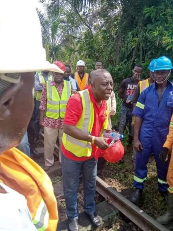 GRCL Completes Successful Passenger Service Test Run From Kojokrom To Tarkwa After 12 Years Of No Service