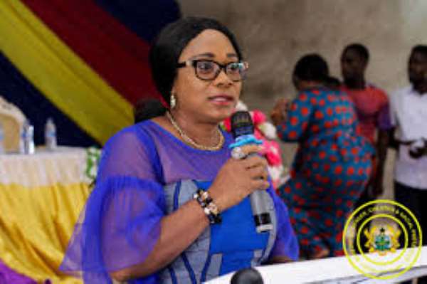 Gender Minister Begins Campaign On Eat ‘Gari’ And ‘Konkonte’ In schools