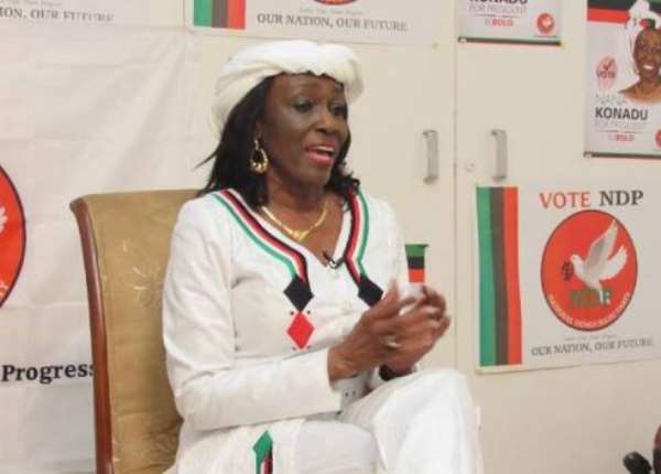 Konadu To Be Acclaimed NDP Flagbearer On Friday