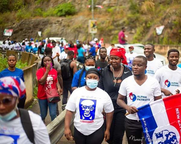 NPP Loyal Ladies, Alpha Patriots Walk For Votes