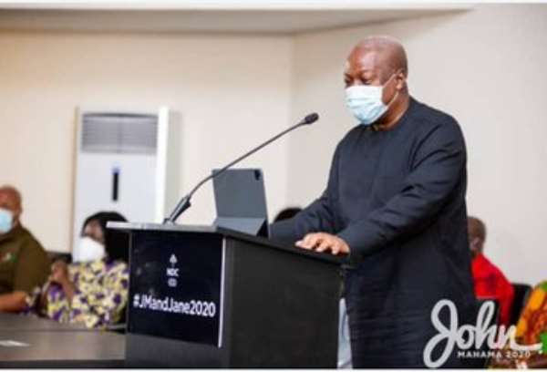 Mahama Lists Areas Of Missing Voter Names