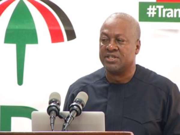 Former President John Dramani Mahama