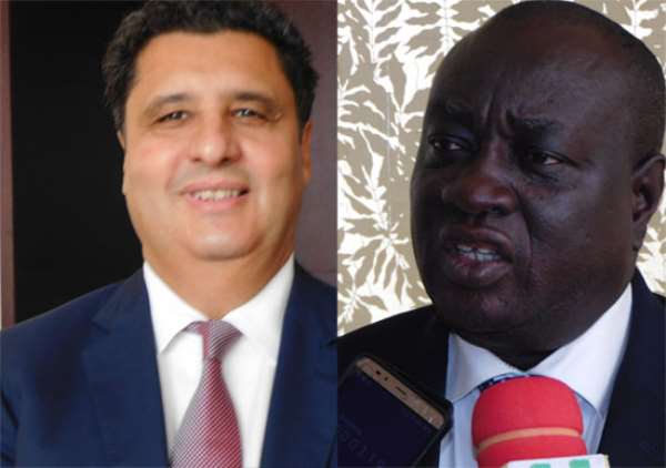 Youssef Alaoui and Victor Oppong Adjei