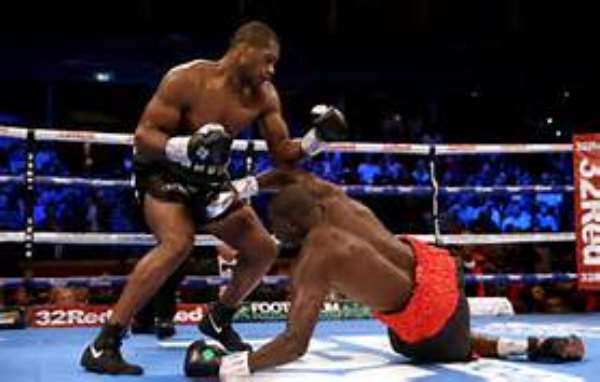 Britain’s Daniel Dubois KOs Ghana's Ebenezer Tetteh In R1 For Commonwealth Title Belt