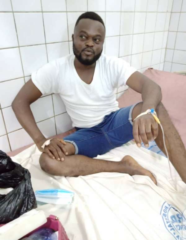 After A Close Shave With Death Asunafo North YEA Director Advises Drivers, Passengers