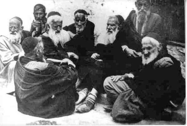 Moroccan Jewish People In Essaouira Mogador (Public Domain)