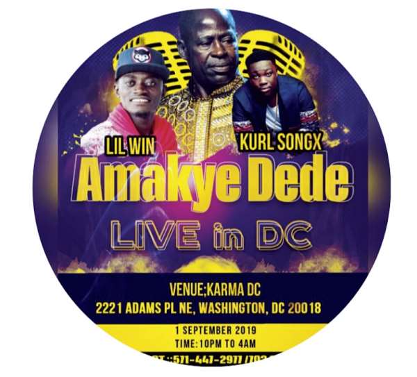 2019 US Tour of Legendary Ghanaian vocalist Abrantie Amakye Dede, aka “Iron Boy”