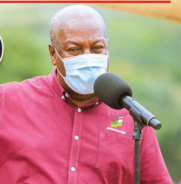 Ghanaians Are Hungrily Waiting To Kick Out Akufo-Addo – Mahama