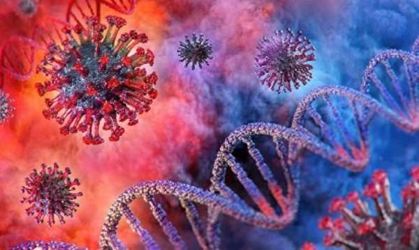 Coronavirus illustration photo