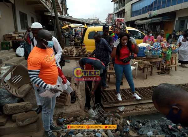 A/R: Asafo Assemblyman Fights Malaria With Monthly Clean Up Exercise