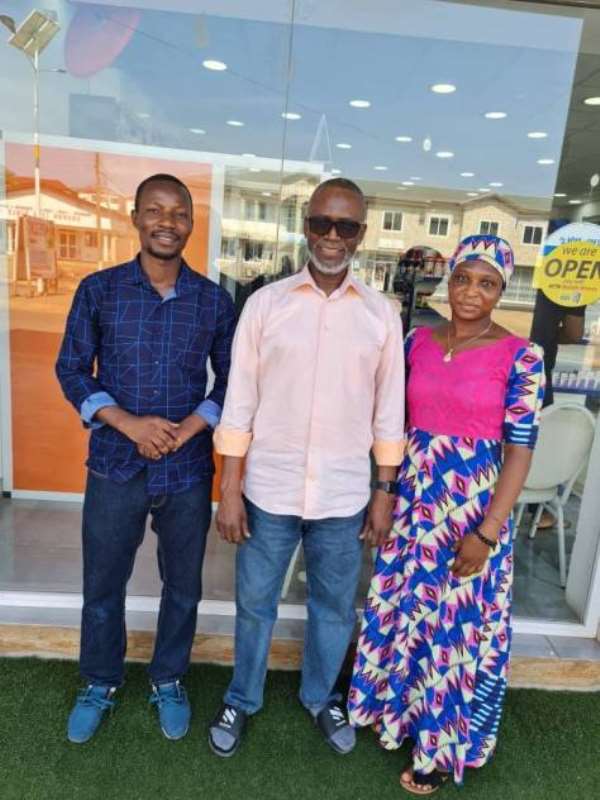 Former MP for Ayawaso North Dr Mustapha Ahmed (Middle)