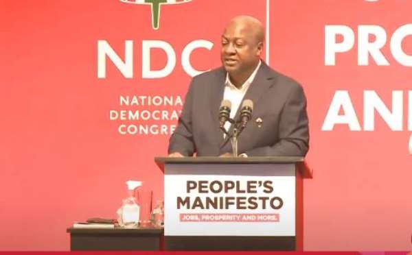 NDC Flagbearer Mr. John Dramani Mahama
