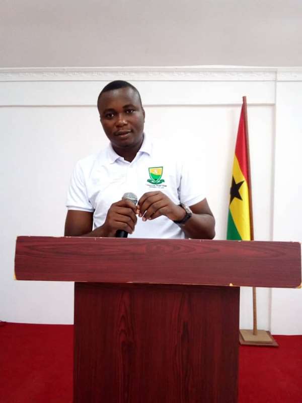 SRC President for the Evangelical Presbyterian University College, Mr. Faisel Abdul-Iddrisu