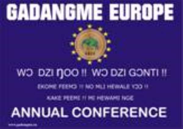 GADANGME EUROPE 9TH ANNUAL CONFERENCE, RÜMLANG-ZURICH SWITZERLAND