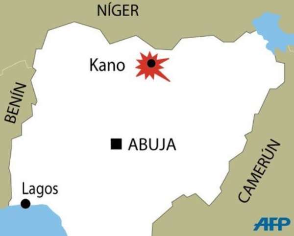 The engineer was kidnapped on the outskirts of Kano in January. By (AFP Graphic)