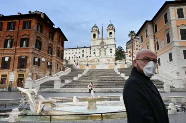 Italy is the hardest hit country in Europe. By Alberto PIZZOLI (AFP/File)