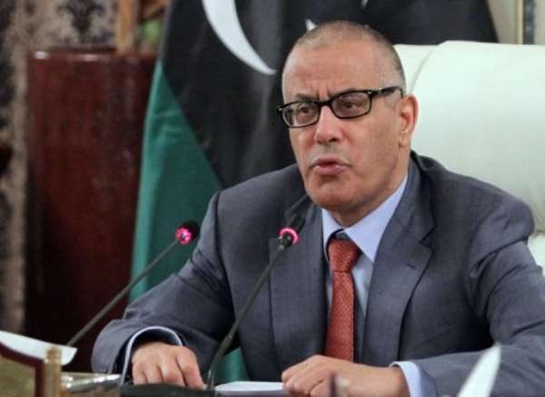 Libya's Prime Minister Ali Zeidan speaks during a press conference on July 31, 2013 in Tripoli. By Mahmud Turkia (AFP)