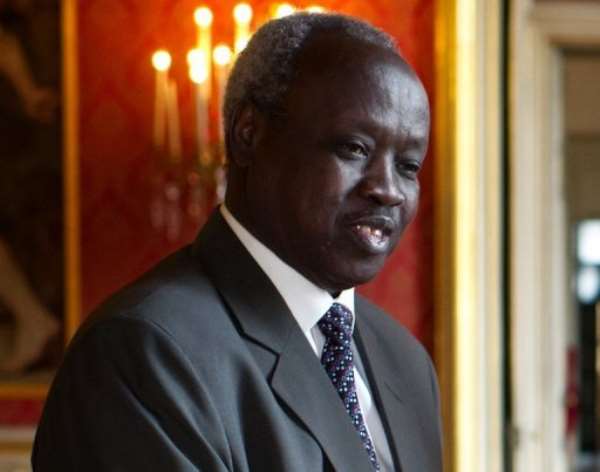 South Sudan's foreign minister Nhial Deng Nhial. By (AFP/File)
