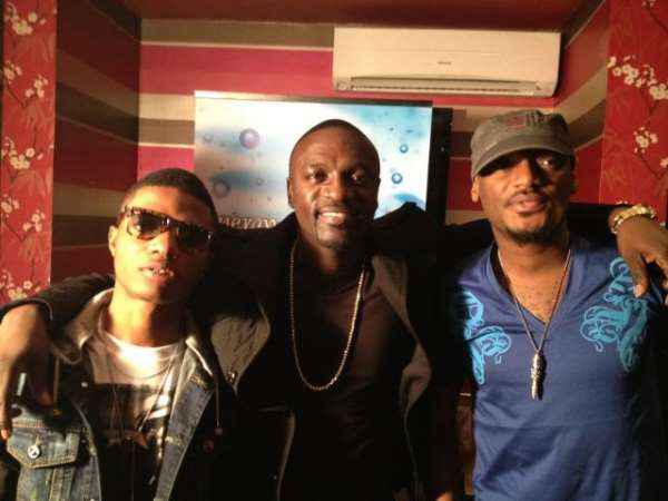 American Singer Akon Signs 2face,p-square & Wizkid To His Record Label