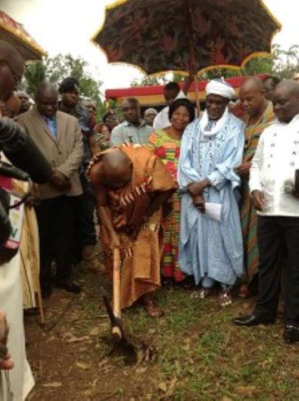 Ultra-Modern Press Center For Ashanti GJA Takes Off
