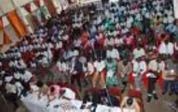 NDC Delegates converge in Tamale