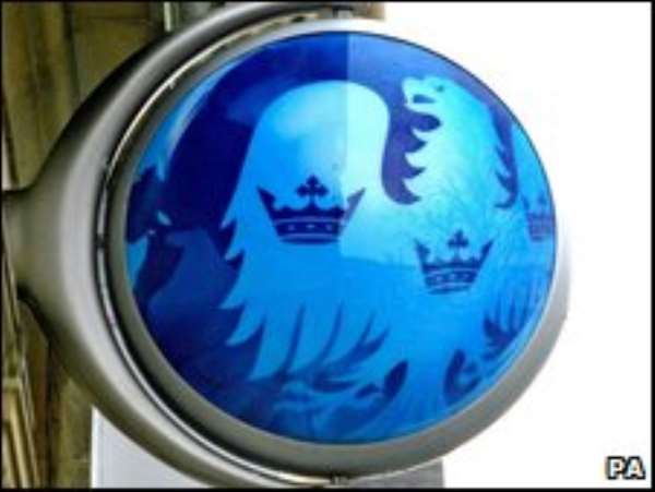 Barclays is the second largest in the UK